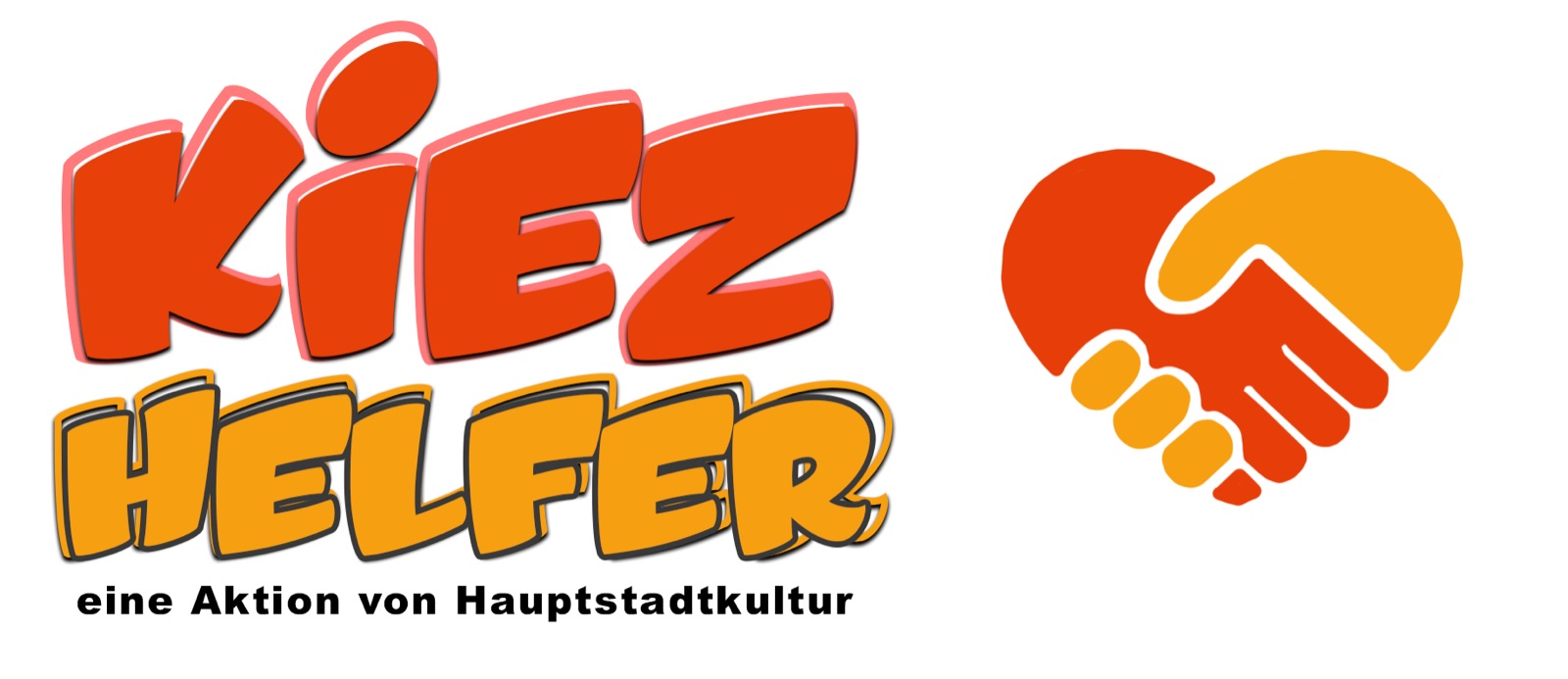 Wortmarke mit Bildzeichen für eine Nachbarschaftsaktion.