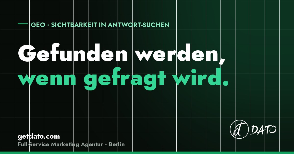 Was ist GEO? Generative Engine Optimization